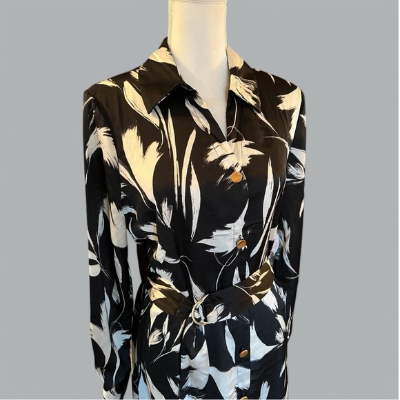 Harlow & Rose Black and White Dress, Stylish and Comfortable, NEW - Picture 5 of 6